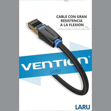 10 Mts. Cat8 Sftp 40gbps. Cable Red Ethernet Rj45. Vention. - Laru