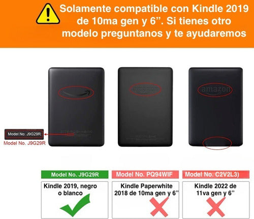 Protector Premium Funda Kindle 2019 J9g29r + Lapiz + Lamina