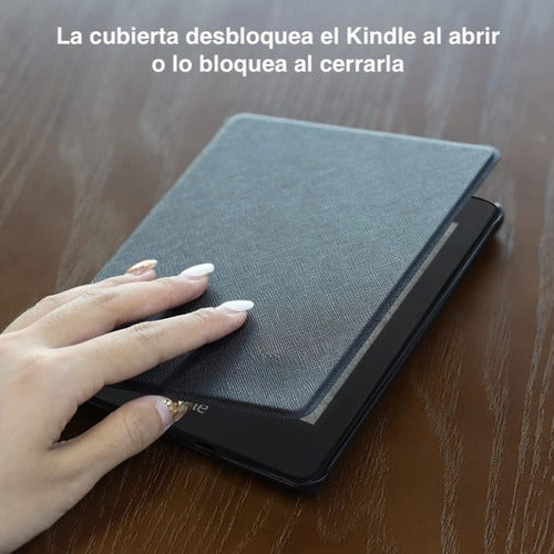 Funda Microfibra + Lamina Kindle Paperwhite Waterproof 10ma