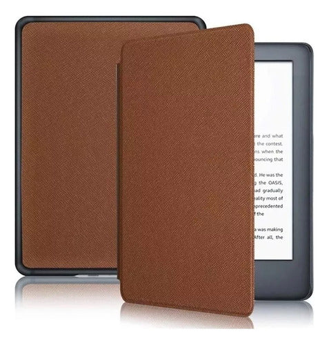 Funda Smart Kindle 2022 6.0 11va Gen Lujo Microfibra +lamina