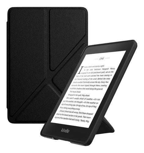 Funda Smart Kindle 2022 6.0 11va Gen Lujo Microfibra +lamina