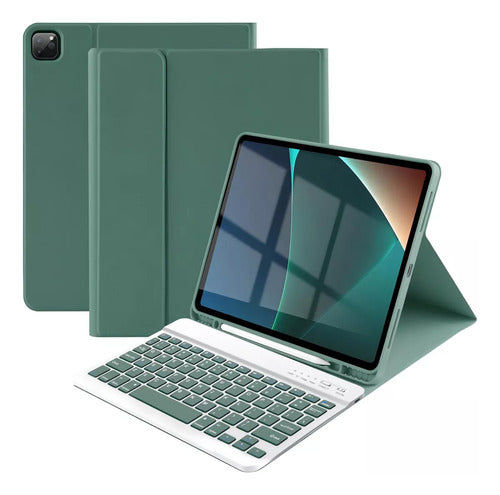 Carcasa iPad Air 4/5 Gen 10.9 Con Teclado + Lamina Paperlike