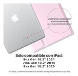 Carcasa iPad 7/8/9 Gen 10.2 Con Teclado + Lamina Paperlike