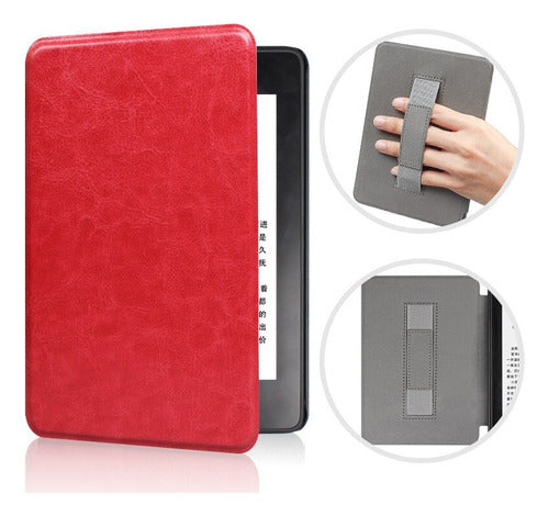 Funda Agarre Ecocuero + Lamina Kindle Paperwhite 11° Gen 6.8