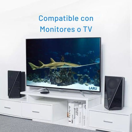 Adaptador Conversor Dvi 24+1 Macho A Hdmi Hembra Vention Oro - Laru