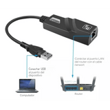 Adaptador Usb 3.0 Gigabit Ethernet Lan 10/100/1000 Realtek - Laru