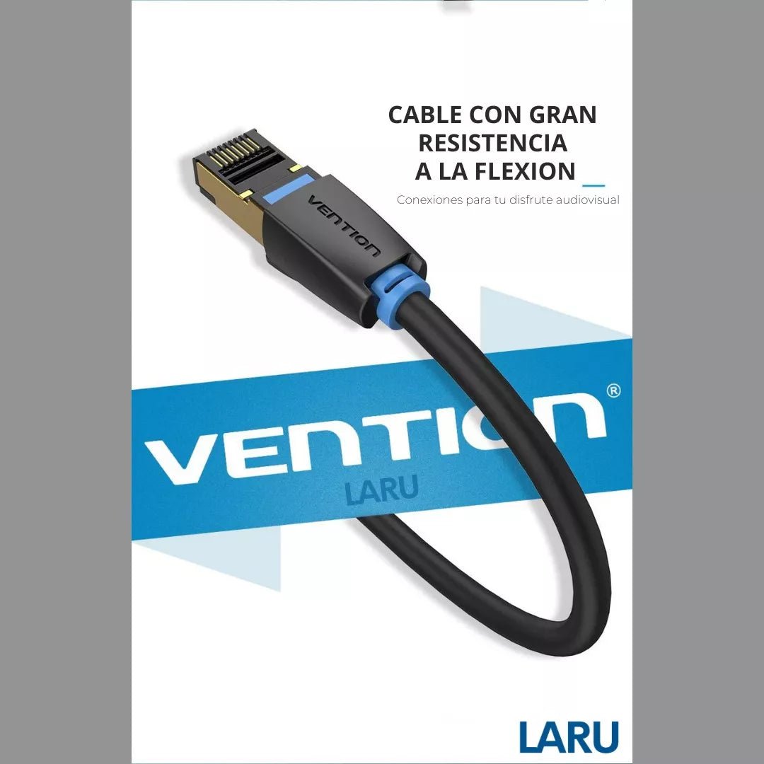 CABLE DE RED RJ45 CAT8 SFTP VENTION PREMIUM - Laru