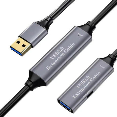 Cable Extensión Usb 3.0 10m Activo C/chip Macho Hembra 5gbps - Laru