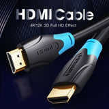 Cable Hdmi 2.0 5 Metros Vention Premium Certificado 4k 60hz - Laru