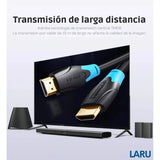 CABLE HDMI 2.0 CERTIFICADO VENTION 4K A 60HZ - Laru