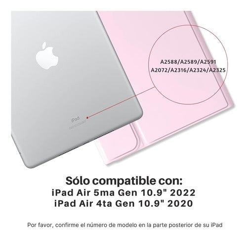 Carcasa iPad Air 4/5 Gen 10.9 Con Teclado + Lamina Paperlike - Laru