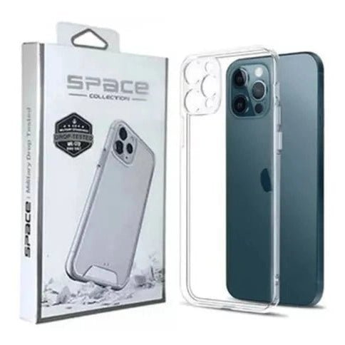 Carcasa Space Antigolpes + Lamina IPhone Todos Los Modelos - Laru