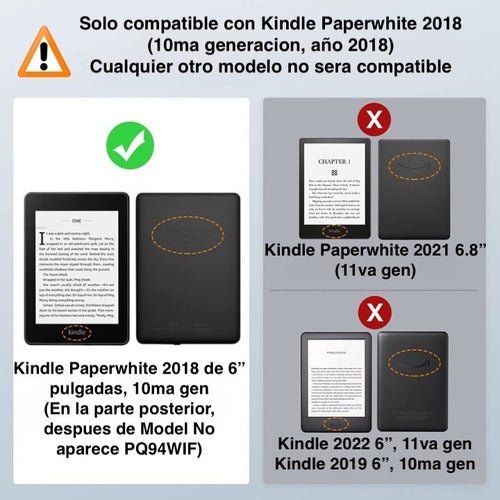 Funda Microfibra + Lamina Kindle Paperwhite Waterproof 10ma - Laru