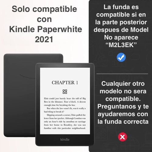 Funda Protectora Microfibra Kindle Paperwhite 11va Gen 6.8 - Laru