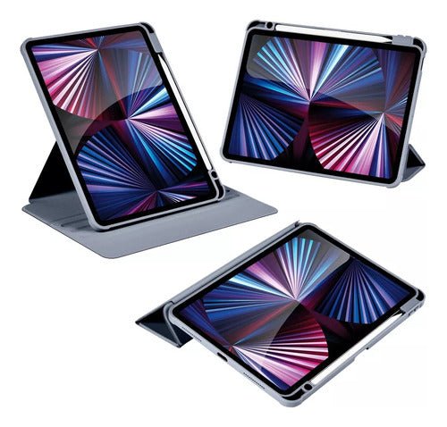 Funda Rotativa Para iPad 11 Pro + Lamina Paperlike - Laru