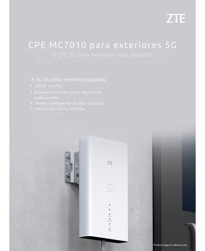 Modem Router Zte Exterior 5g 4g Sa+nsa Desbloqueado - Laru