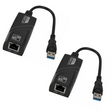 Pack 2 Adaptadores Usb 3.0 Gigabit Ethernet Lan 10/100/1000 Realtek - Laru