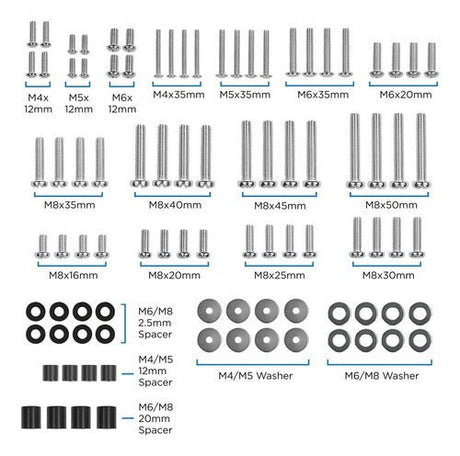 Pack Tornillos Pernos Soporte Tv Samsung LG Sony Hisense Led - Laru